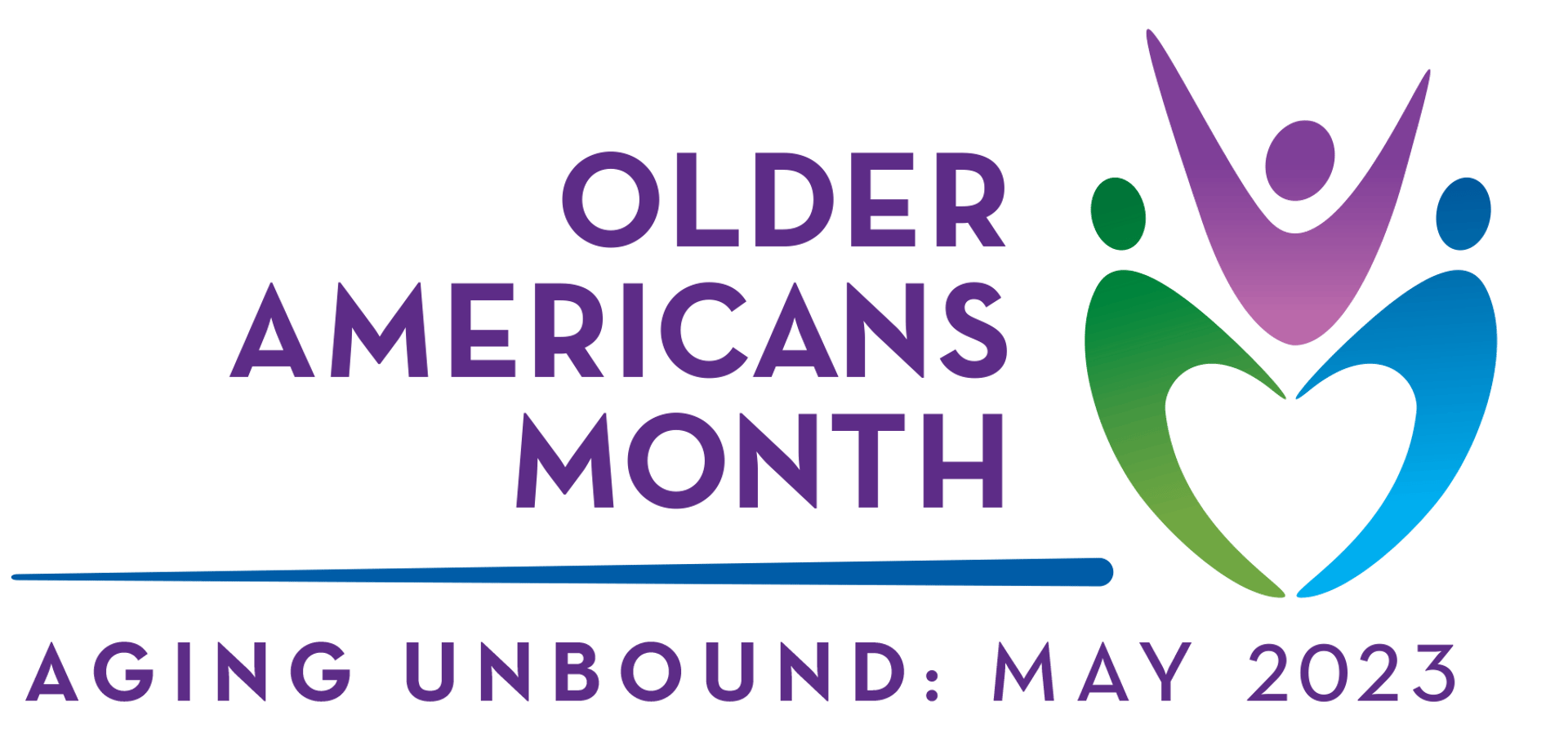 Older Americans Month May 2023 Logo