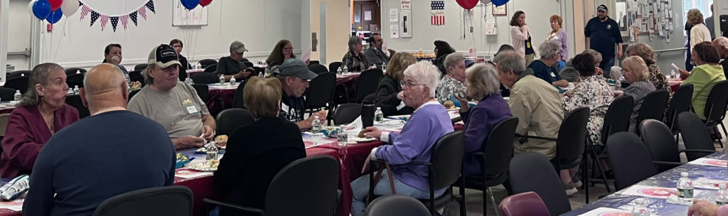 Older residents attending Age-Friendly Ocean County Town Hall meeting