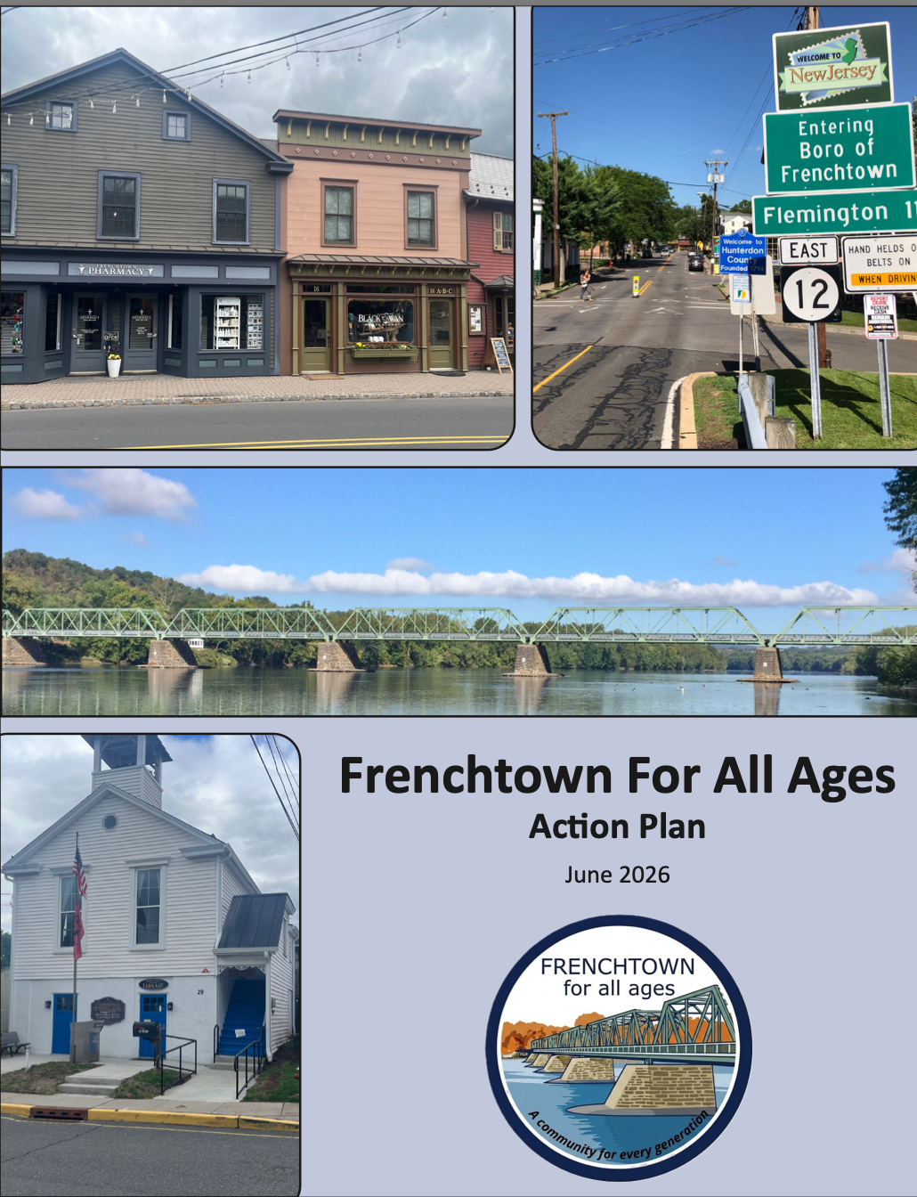 Cover shot of Action Plan for Frenchtown For All Ages