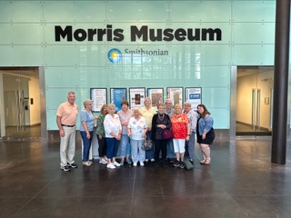 Bound Brook seniors participating in a bus trip to Morris Museum